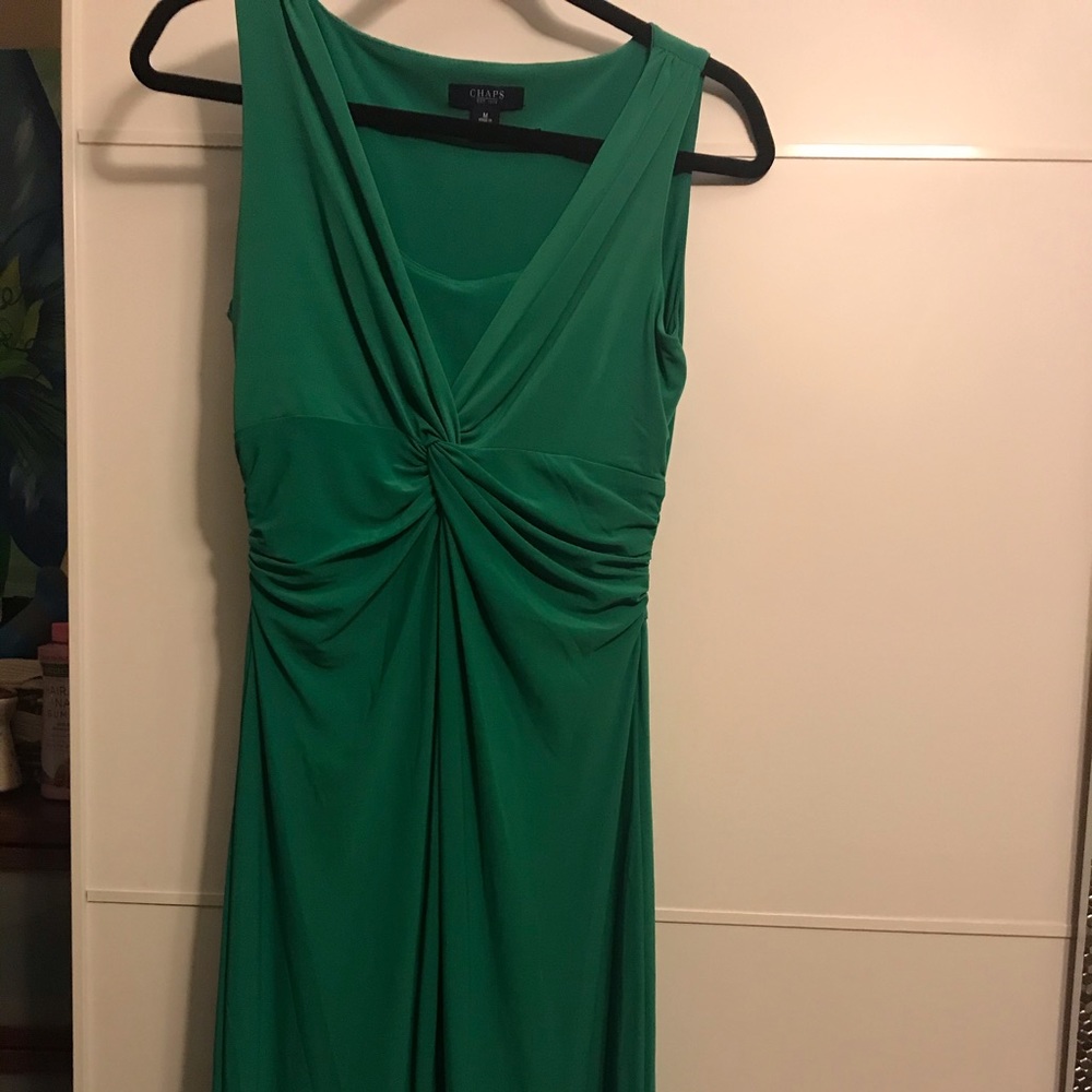 Chaps front twist dress M